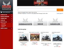 Tablet Screenshot of motomarkt.de